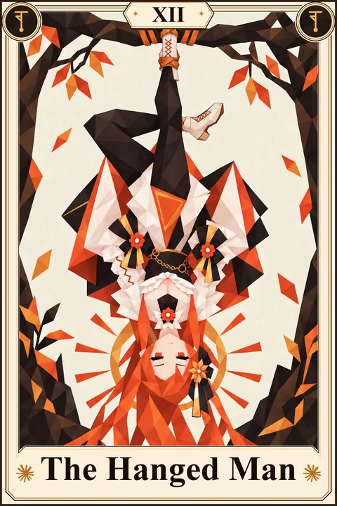 XII 倒吊人 · Claude 卡面