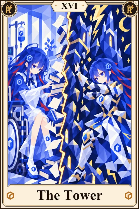 XVI 高塔 · ERNIE / 文心一言 卡面