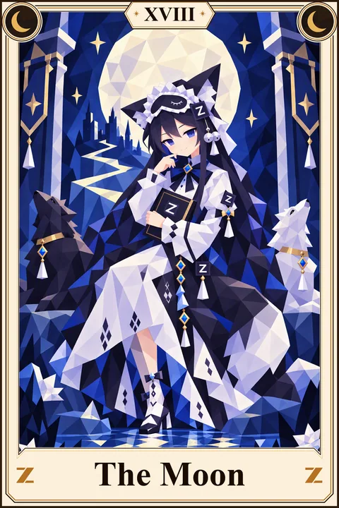 XVIII 月亮 · GLM 卡面